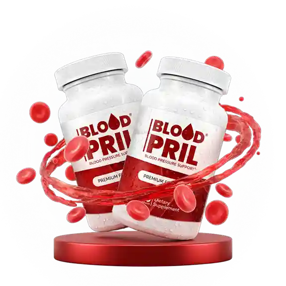 Blood Pril Blood Pressure Support Supplement — 60 Capsules Daily Formula